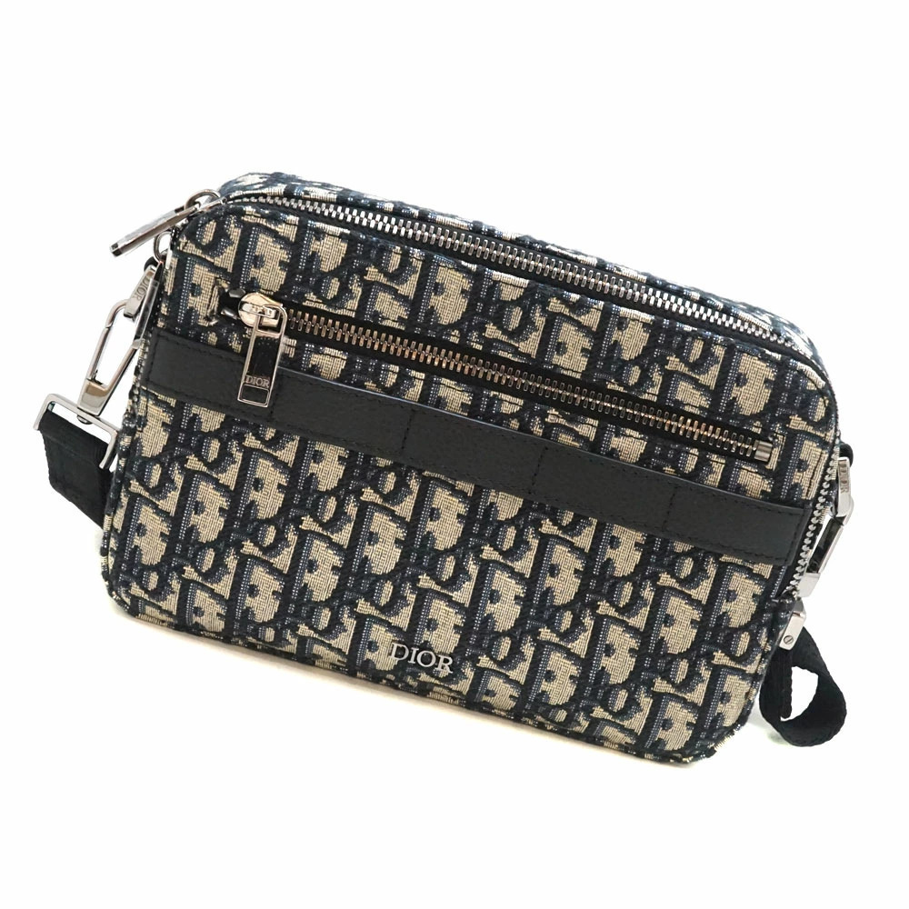 Christian Dior Messenger Bag Shoulder Trotter Pattern